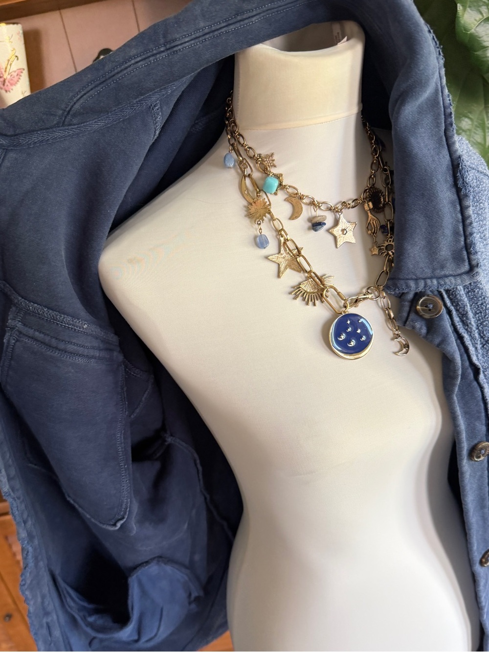Free People Navy Ruby Shacket Shirt Jacket S - Picture 13 of 14